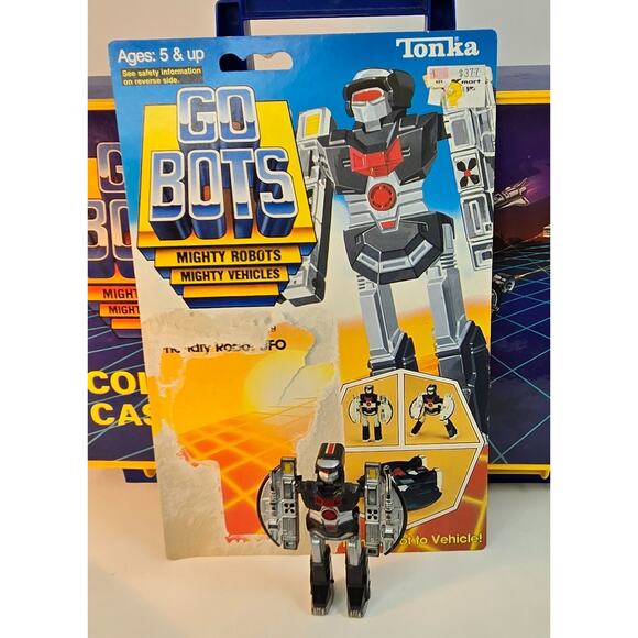 GoBots Pathfinder 29 Friendly Robot UFO Complete Cardback Packaging 1984 - Picture 11 of 16